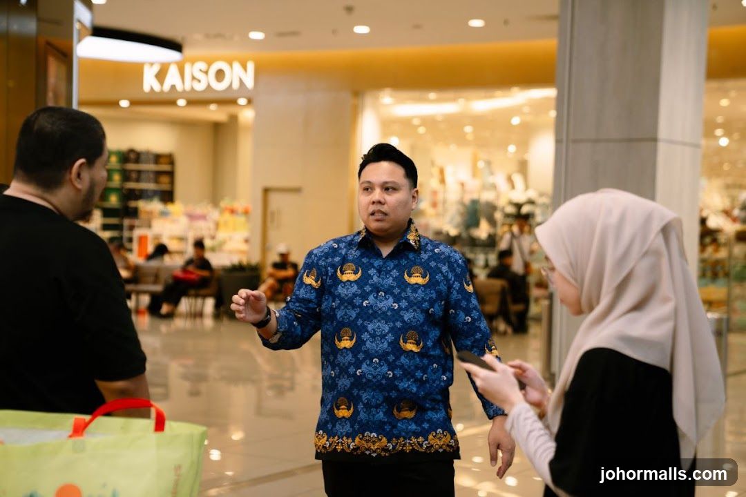 People in a Mall