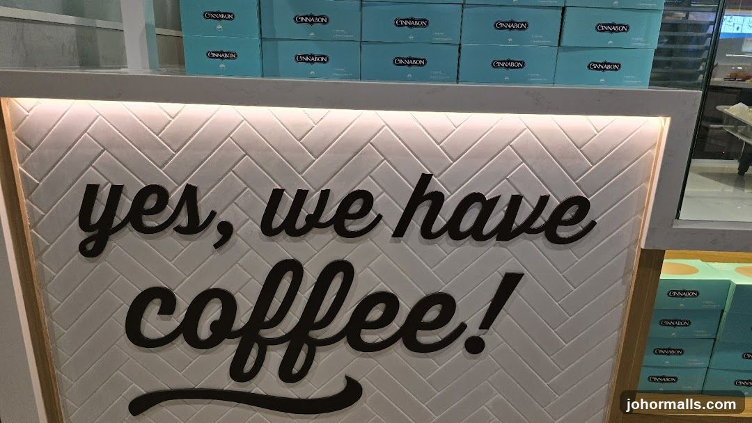 Cinnabon Counter Sign