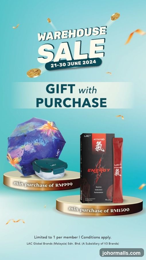 Warehouse Sale Gift with Purchase
