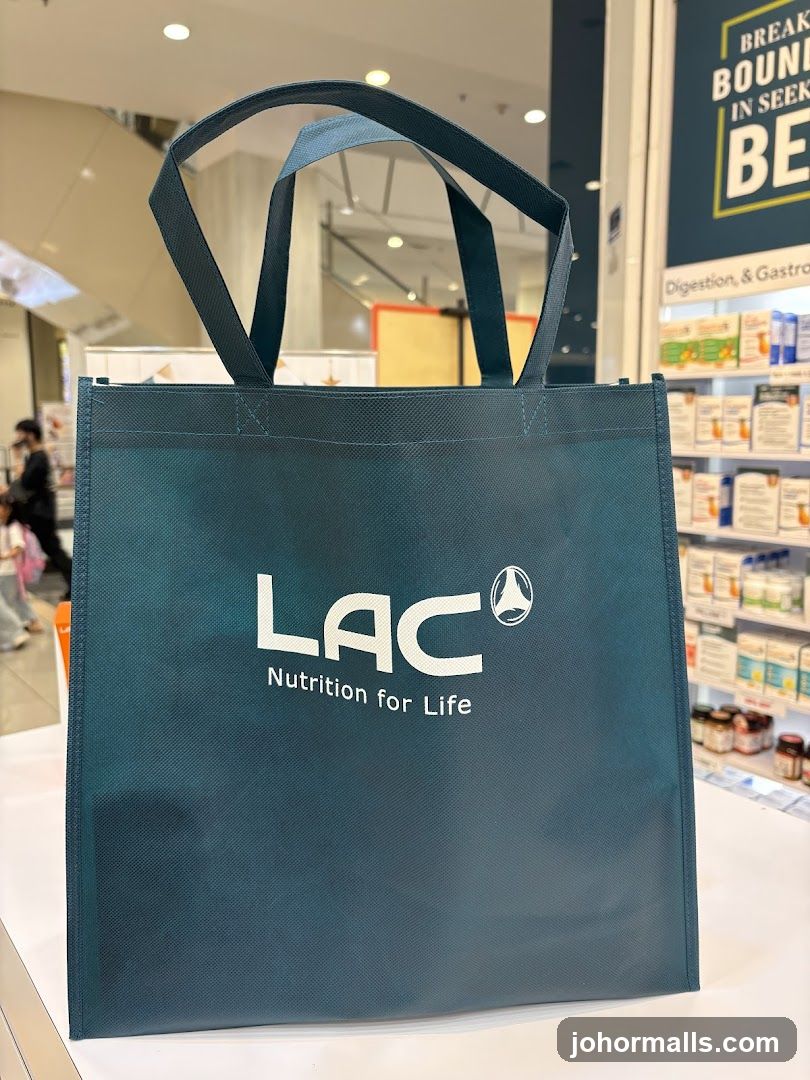 LAC branded tote bag