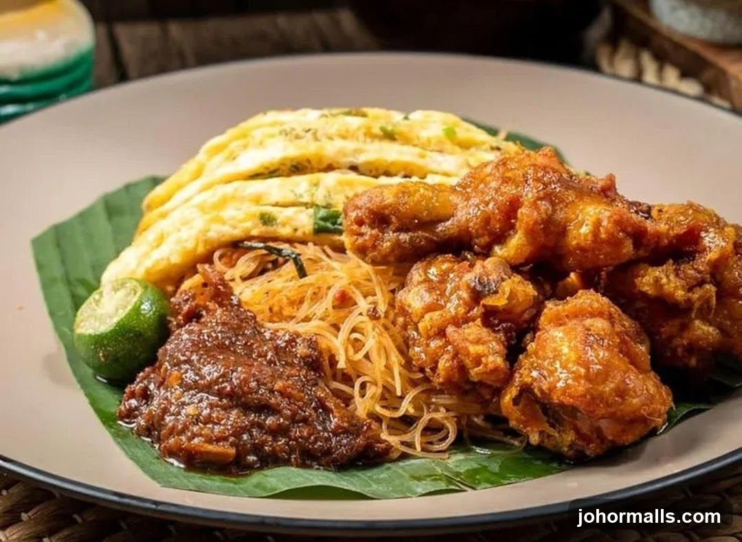 Fried Chicken and Noodles