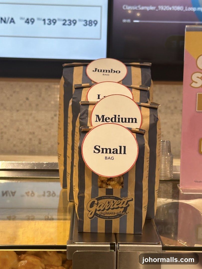 Garrett Popcorn Bags