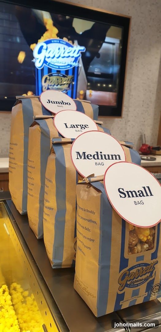 Garrett Popcorn Bags