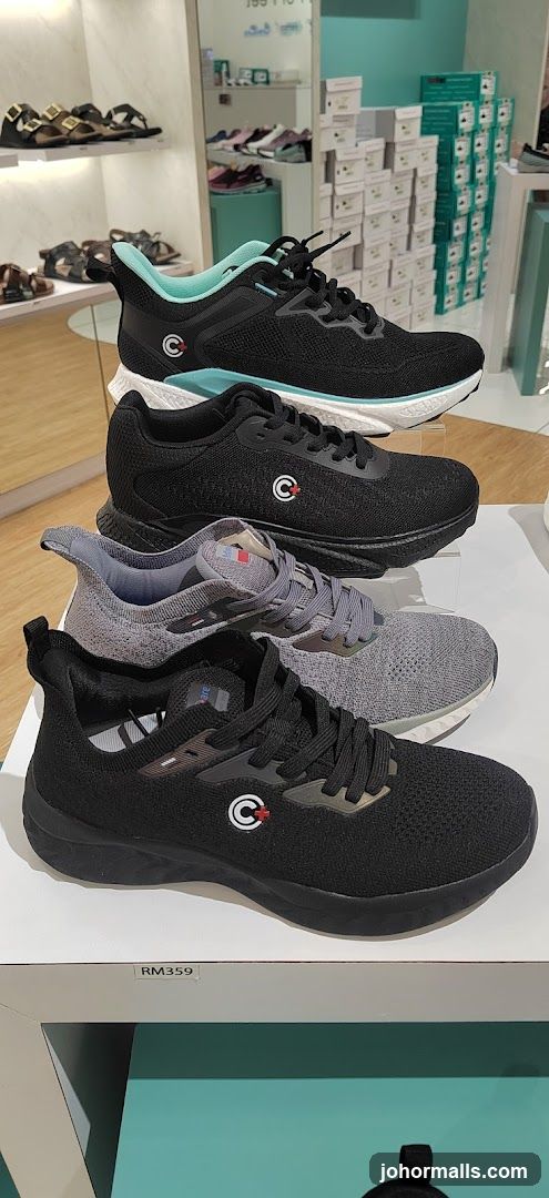 Athletic Shoes Display