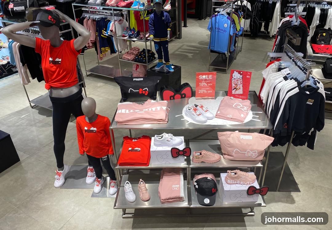 Puma x Hello Kitty Collection Display