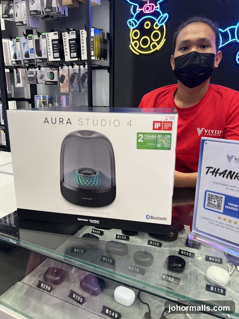 Electronics Store Display