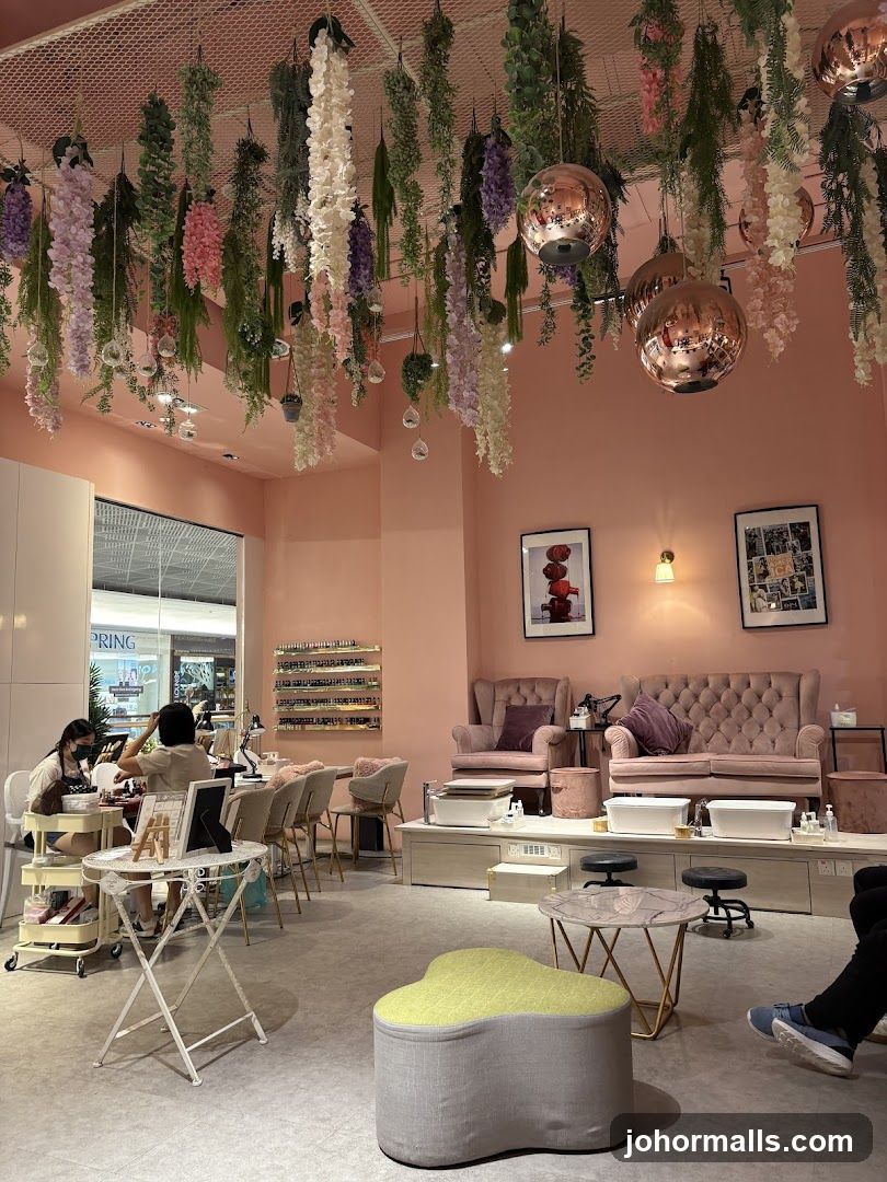 Nail Salon Interior