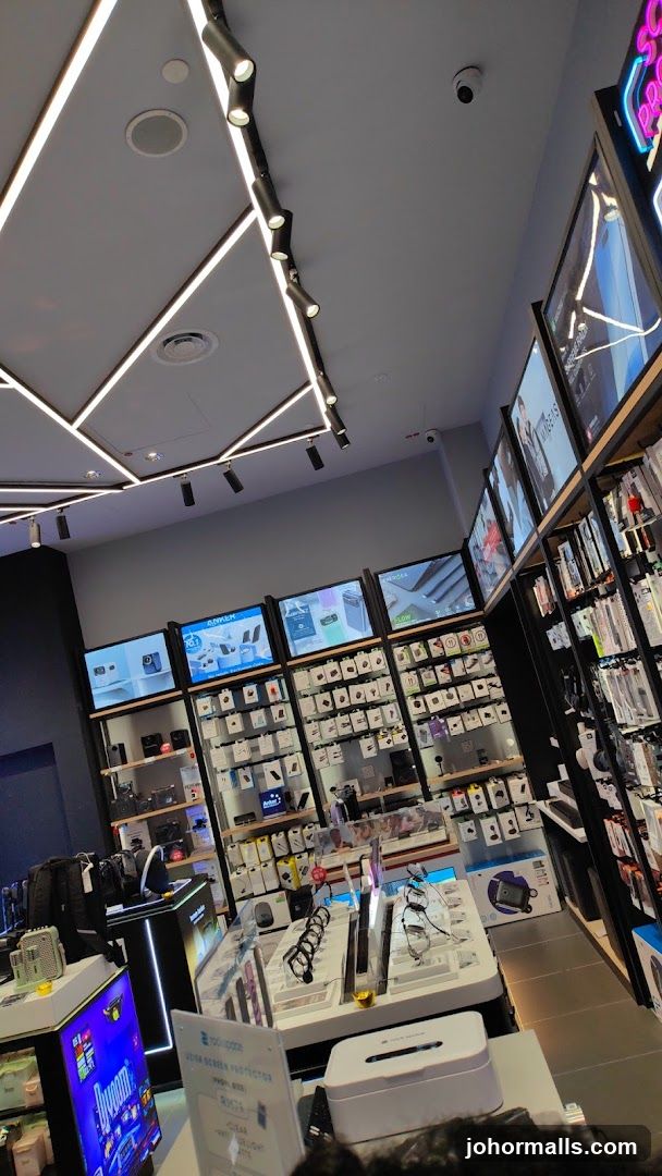Electronics Store Interior