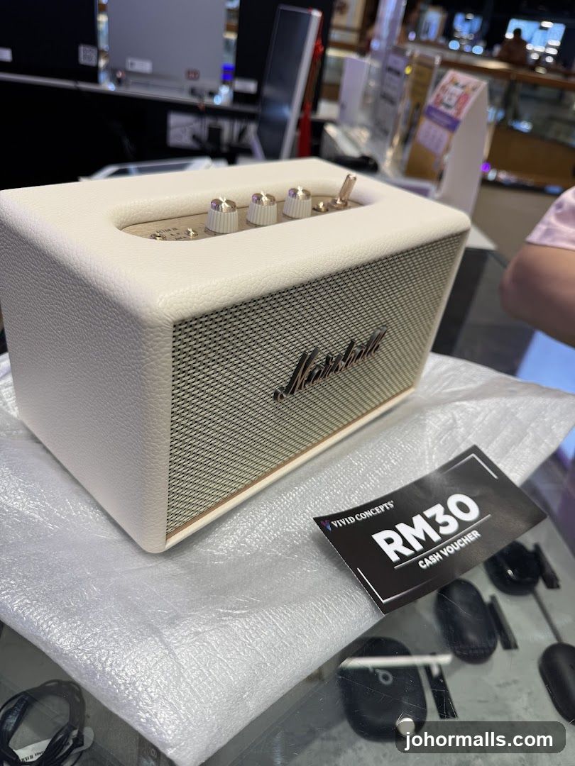 Marshall Speaker with Cash Voucher