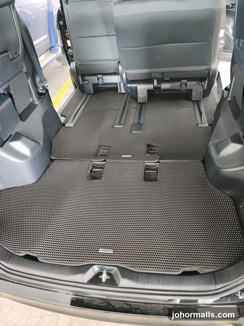 Car Interior with Floor Mats