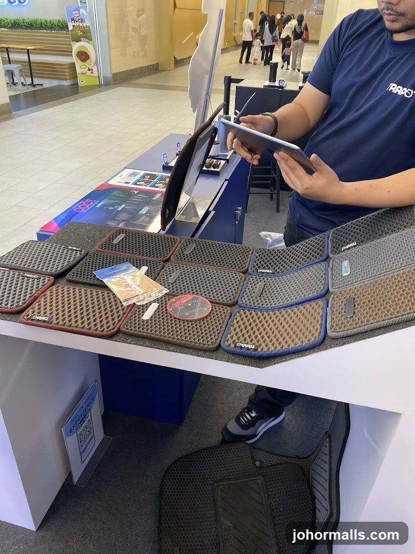 Car Mat Display