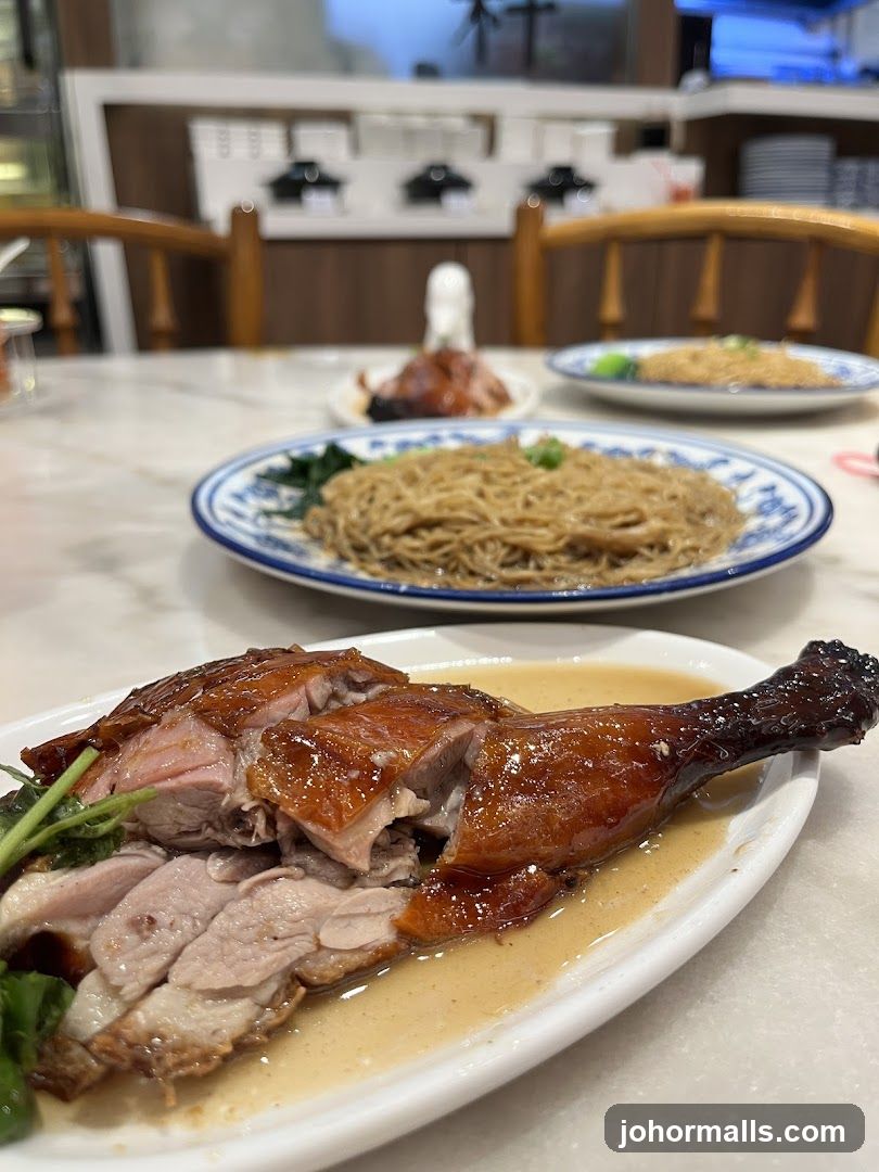 Roast Duck and Noodles