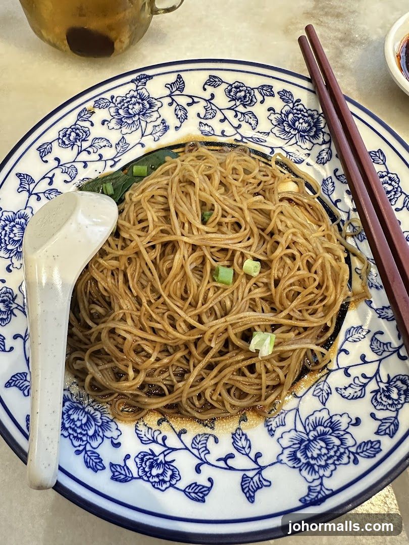 Noodles with Green Onions