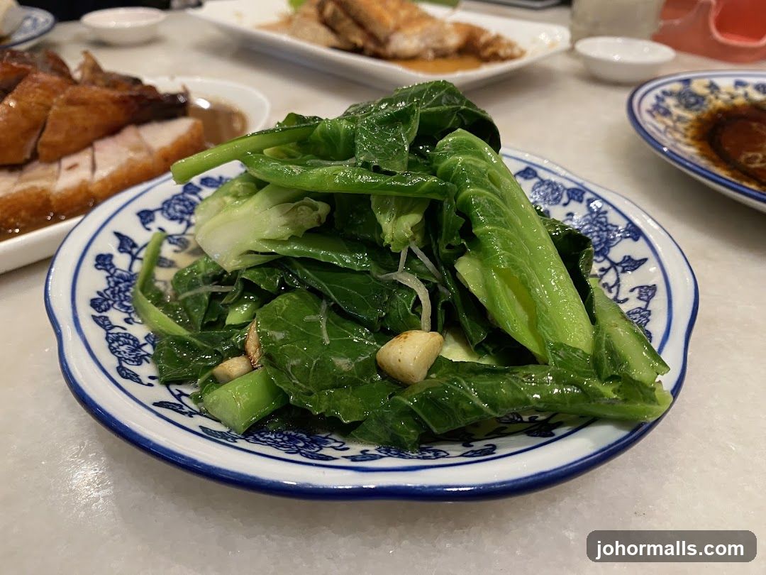 Stir-fried Greens with Garlic