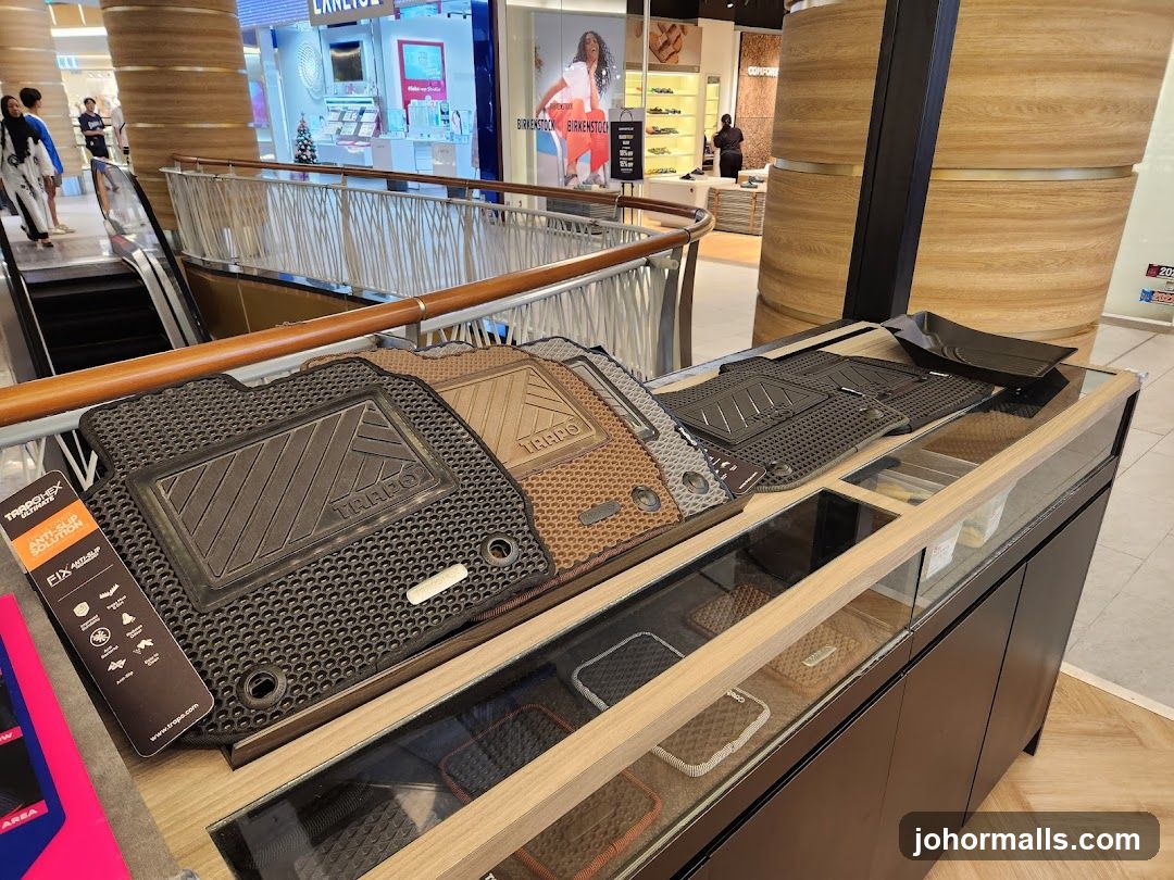 Car Floor Mats Display
