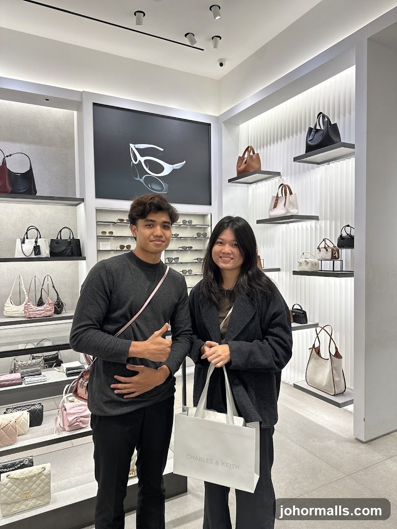 Couple Shopping for Handbags