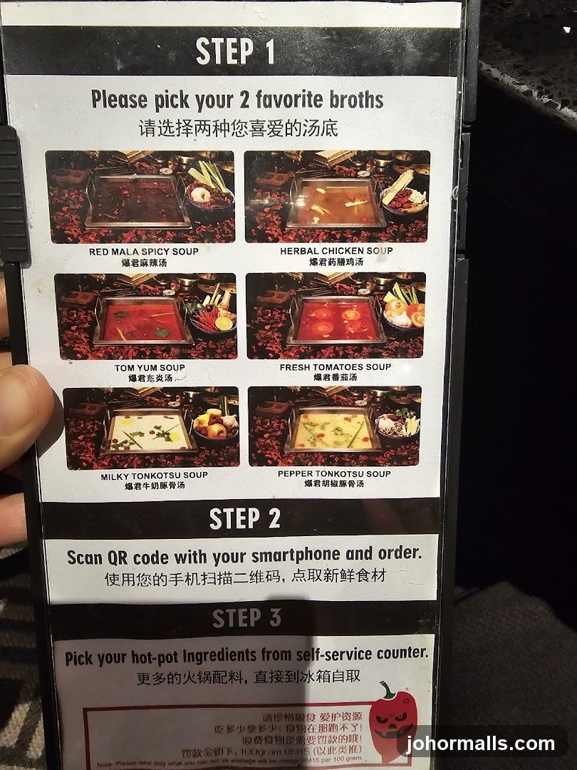 Hot Pot Broth Selection