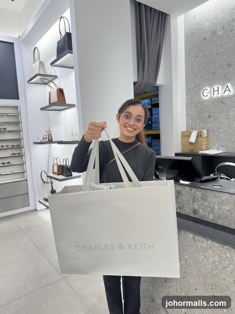 Woman Holding Shopping Bag