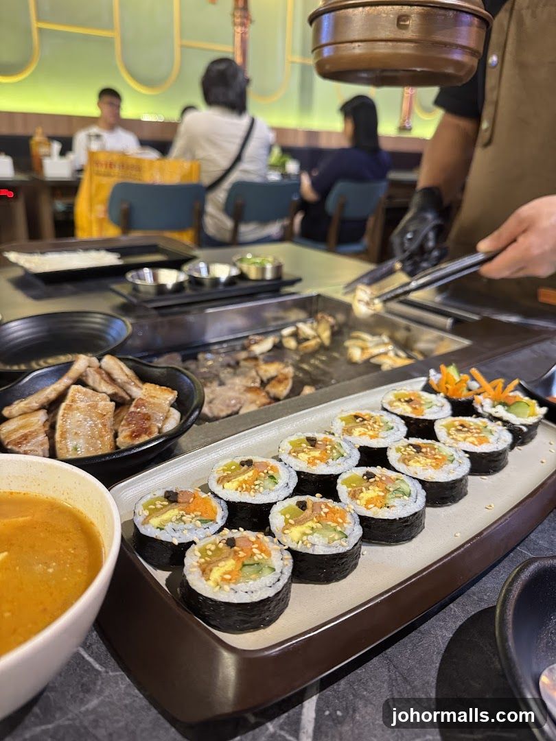 Korean BBQ and Kimbap