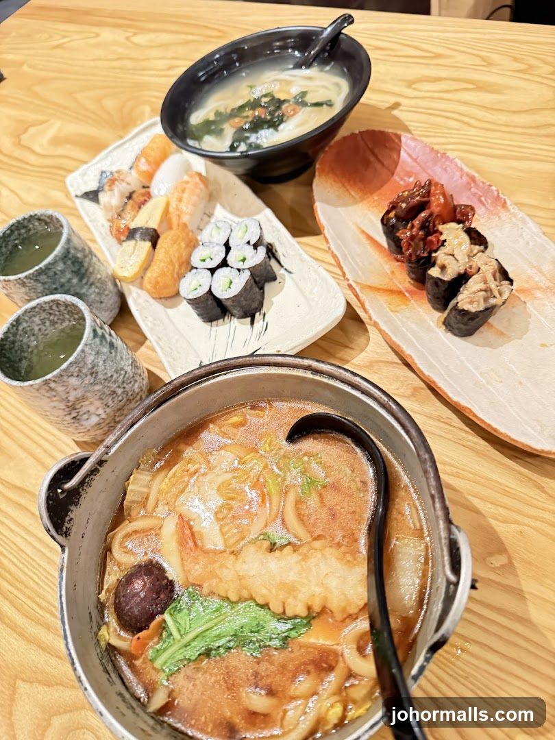 Japanese Food Spread