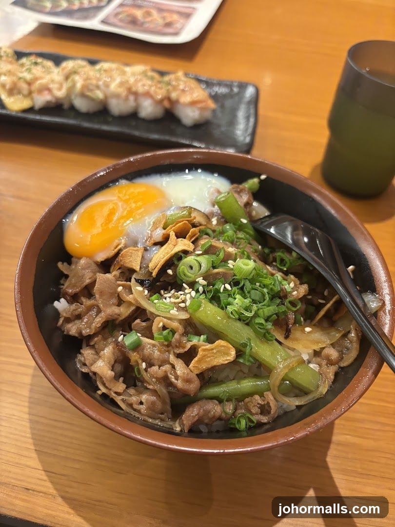 Beef and Egg Rice Bowl