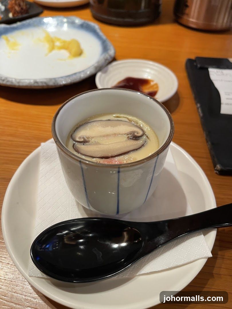 Chawanmushi with Shiitake Mushroom