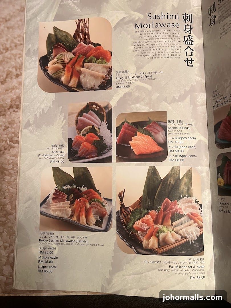 Sashimi Moriawase