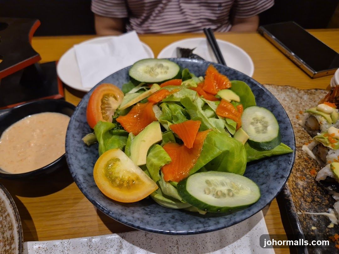 Salad and Sushi