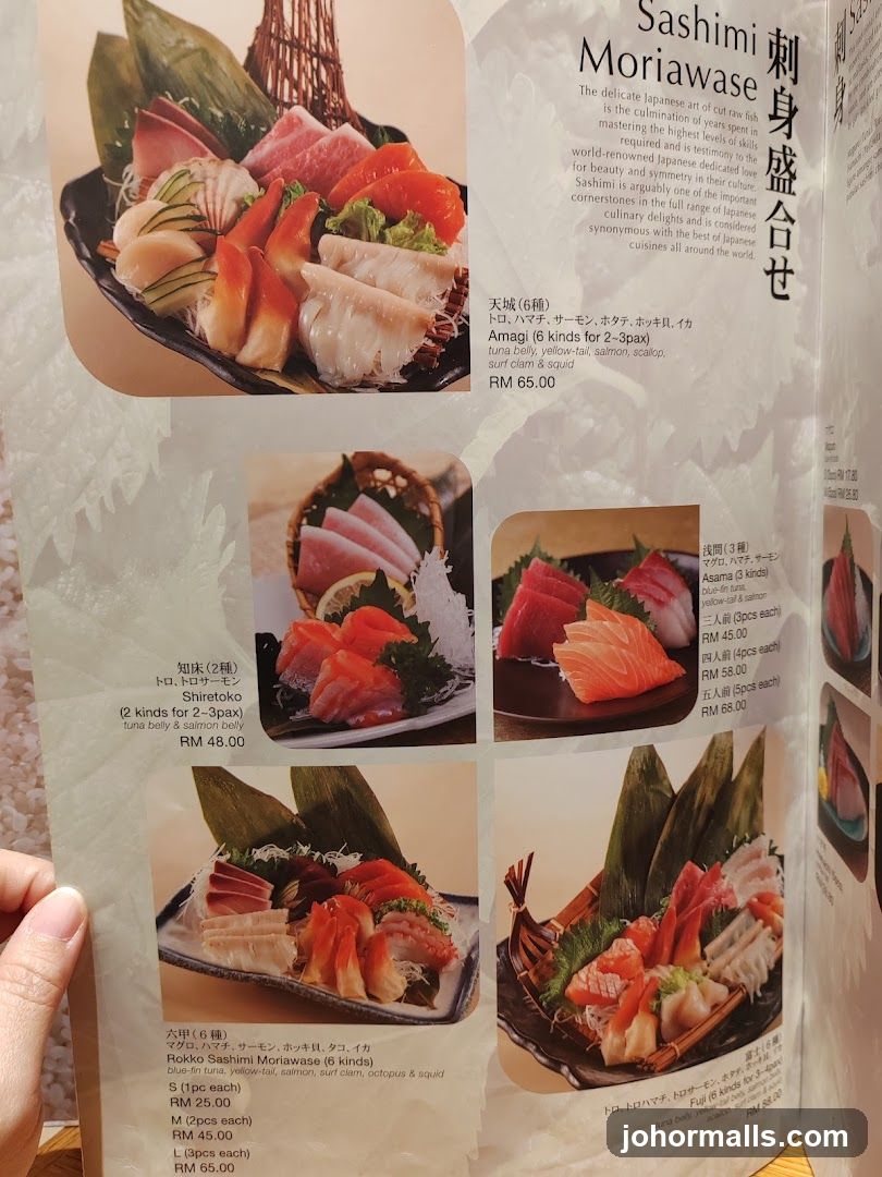 Sashimi Moriawase