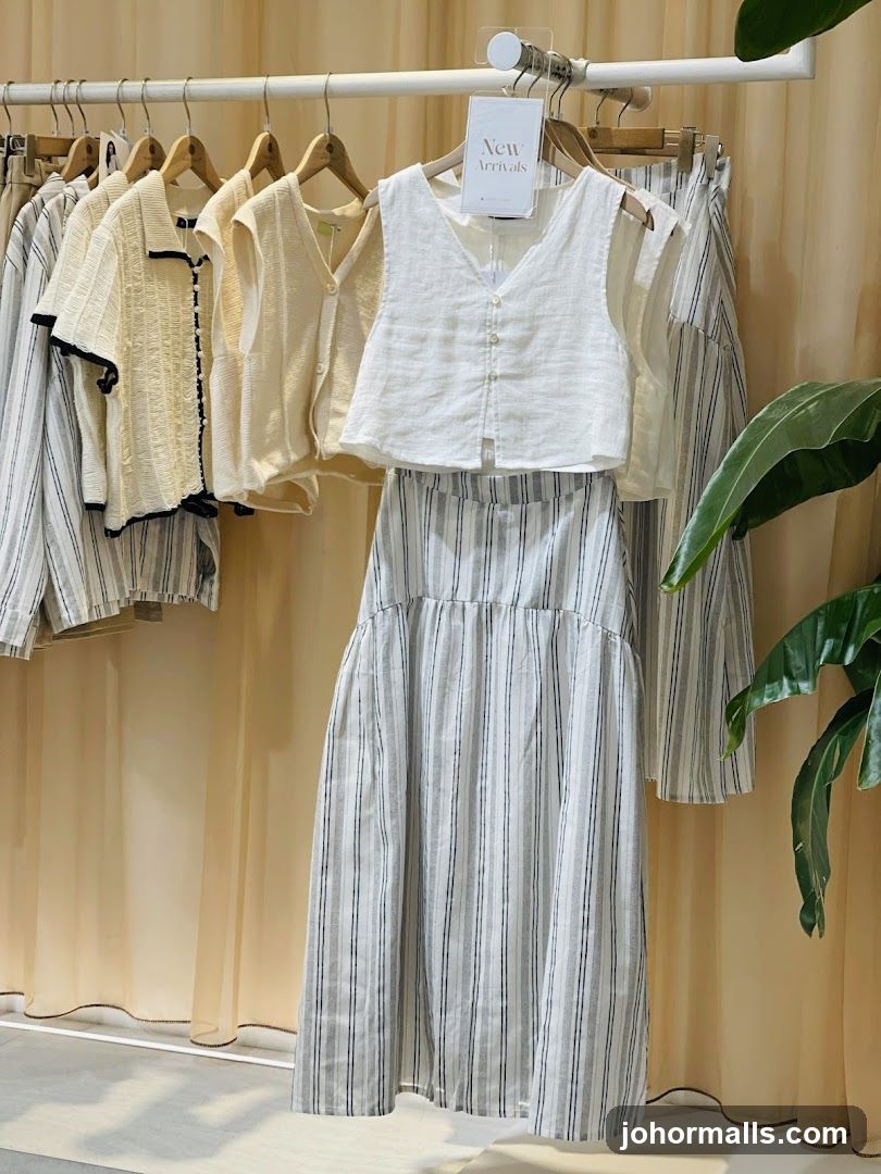 New Arrivals Clothing Display