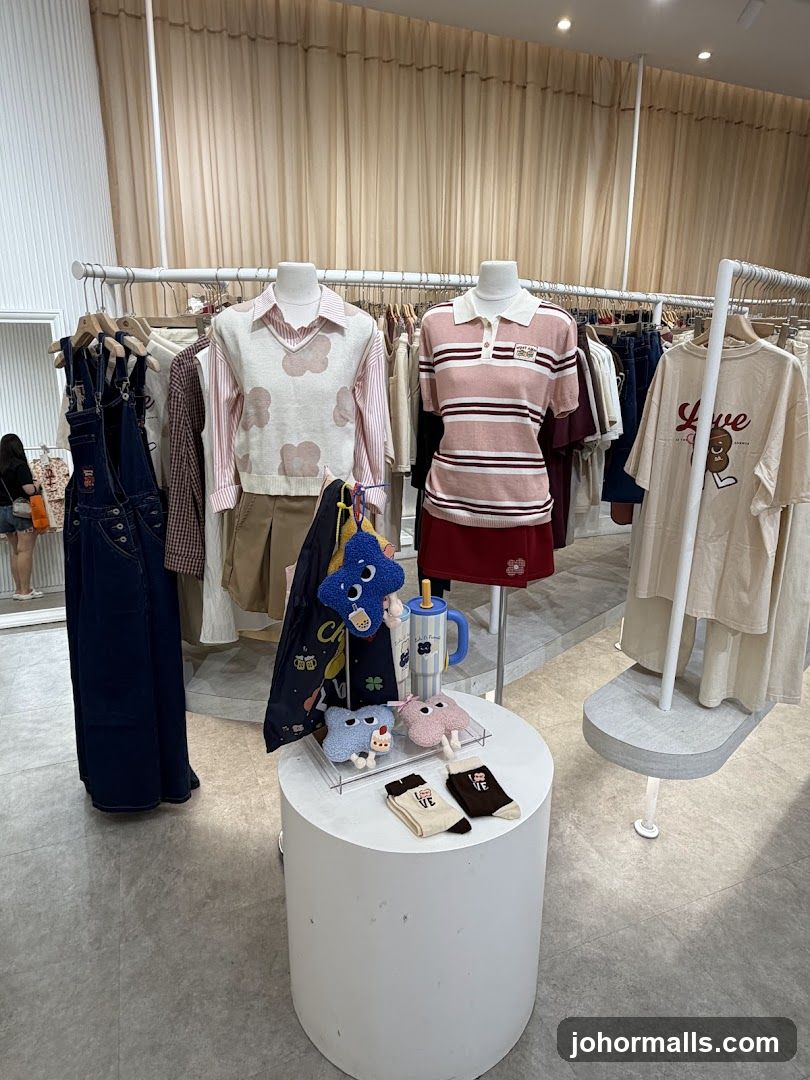 Clothing store display