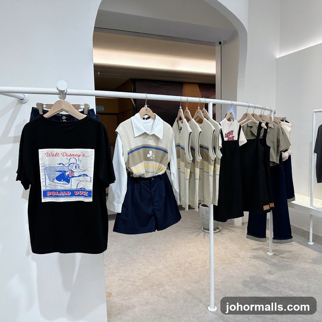 Disney Themed Apparel Display