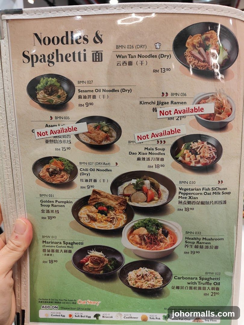Noodles & Spaghetti