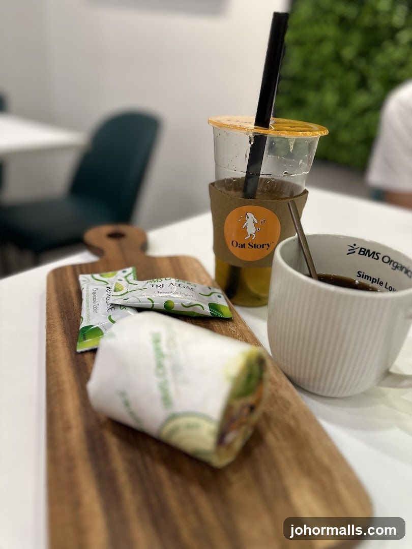 Oat Story Drink and Wrap
