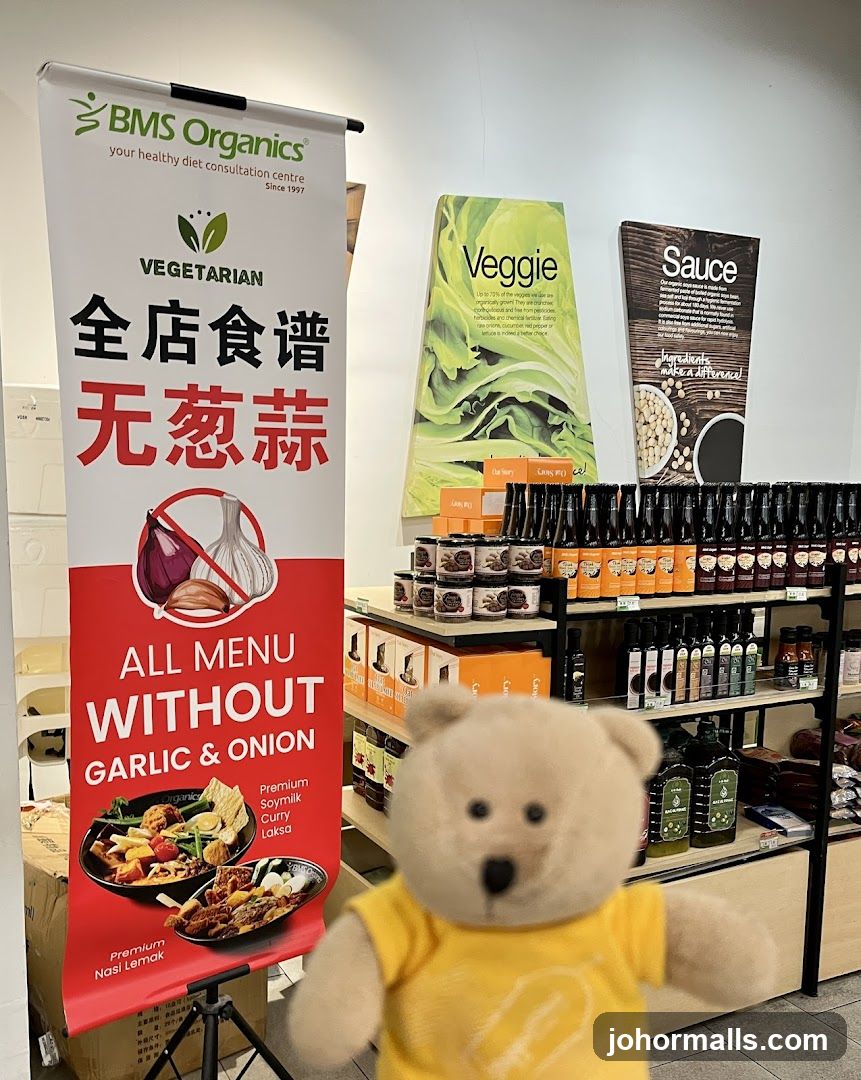 BMS Organics Store Display