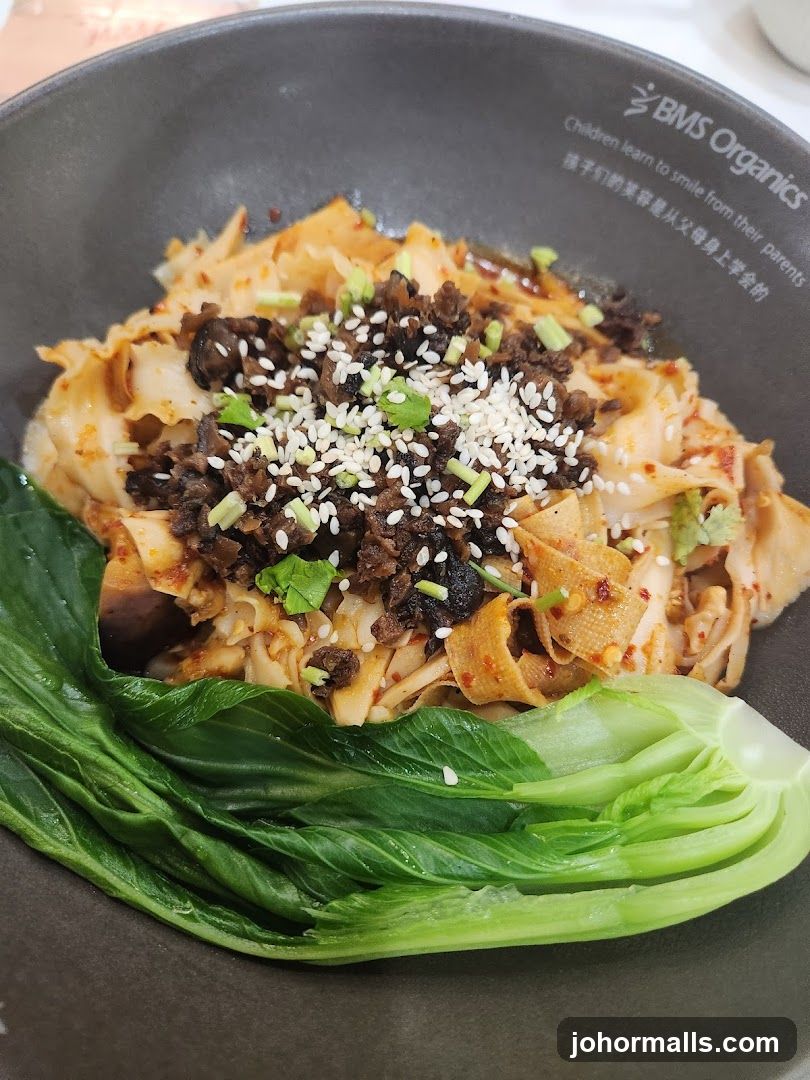 Noodles with Bok Choy