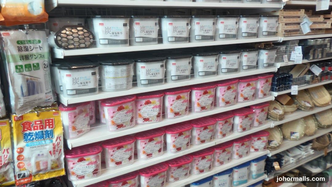 Store Interior Shelf Display