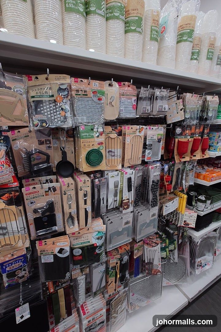 Store Interior Shelf Display
