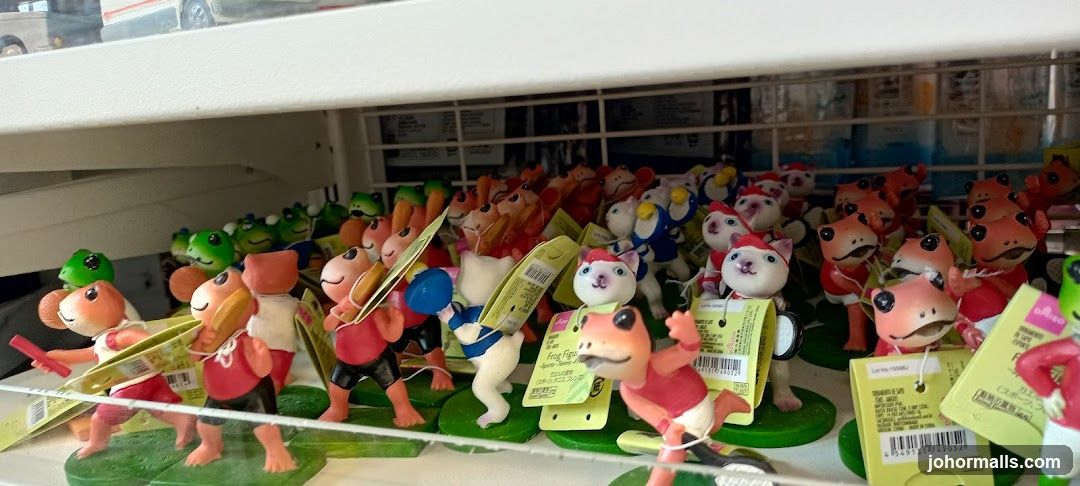 Toy figurines display