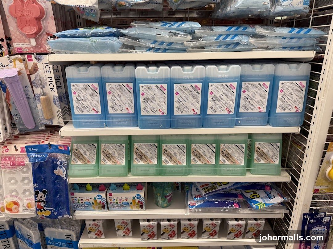 Store Interior Shelf Display