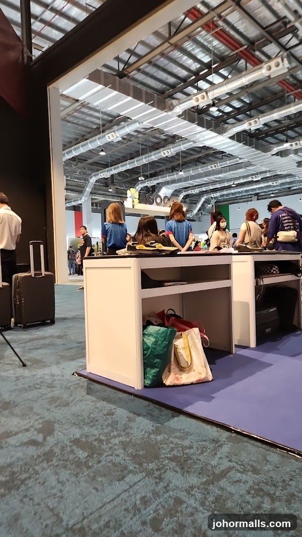 Exterior View of Exhibition Hall Interior