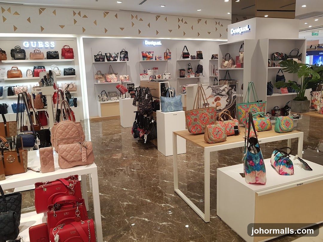 Interior of a fashion retail store