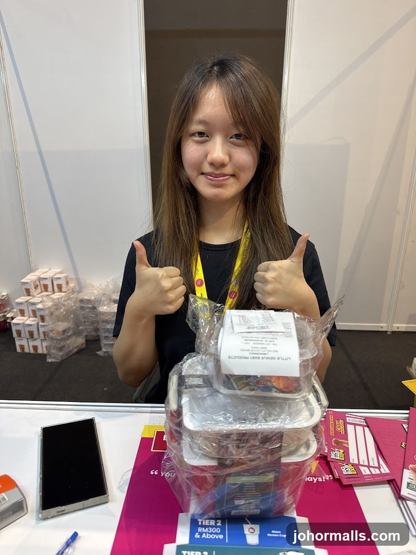 Staff at Exhibition Booth