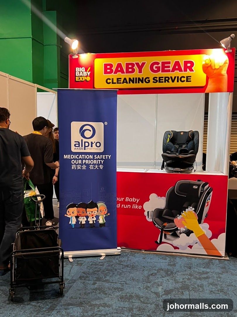 Baby Gear Cleaning Service Booth