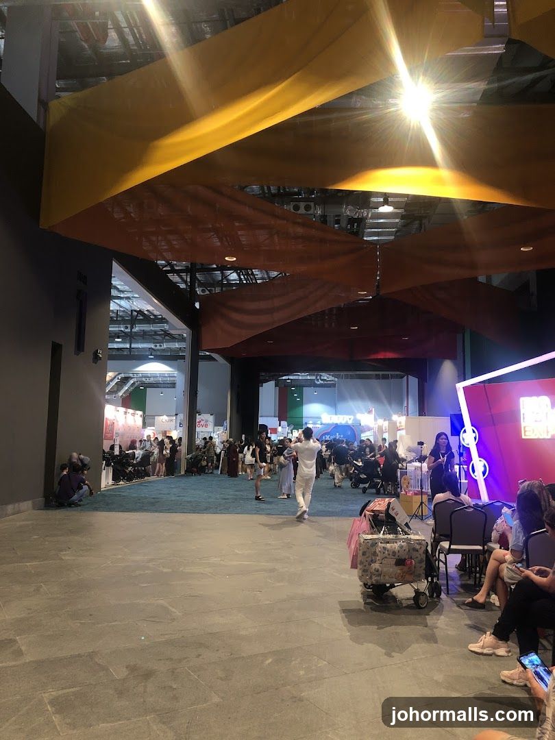 Exterior Hallway of Exhibition Center