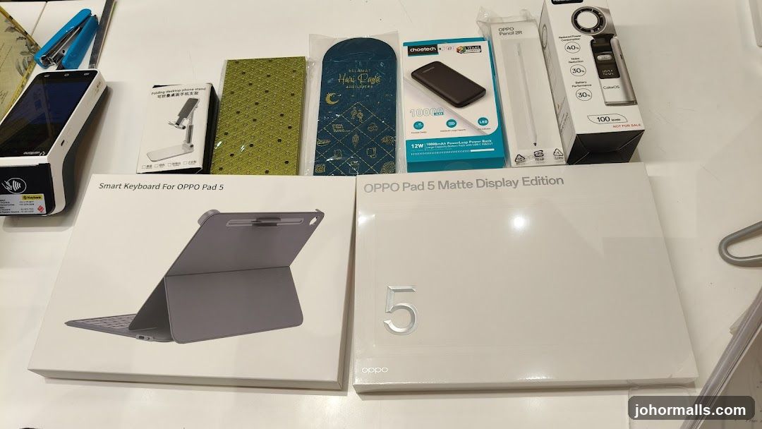 OPPO Pad 5 Accessories Display
