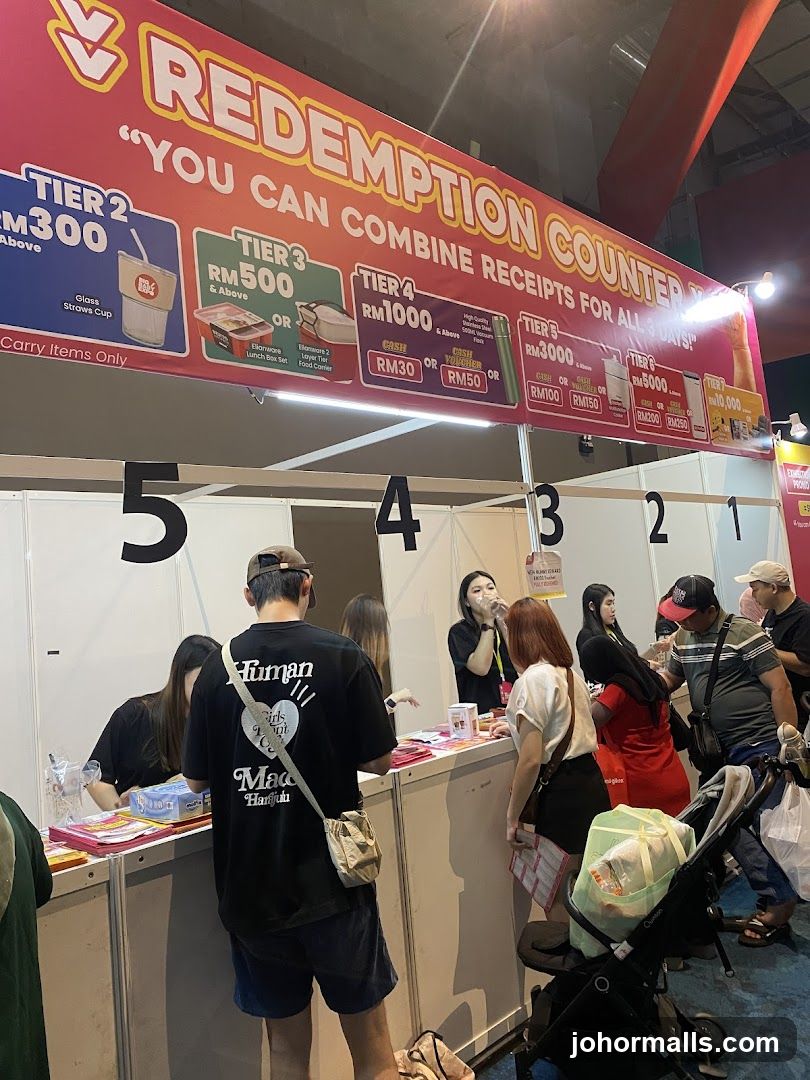 Redemption Counter Area