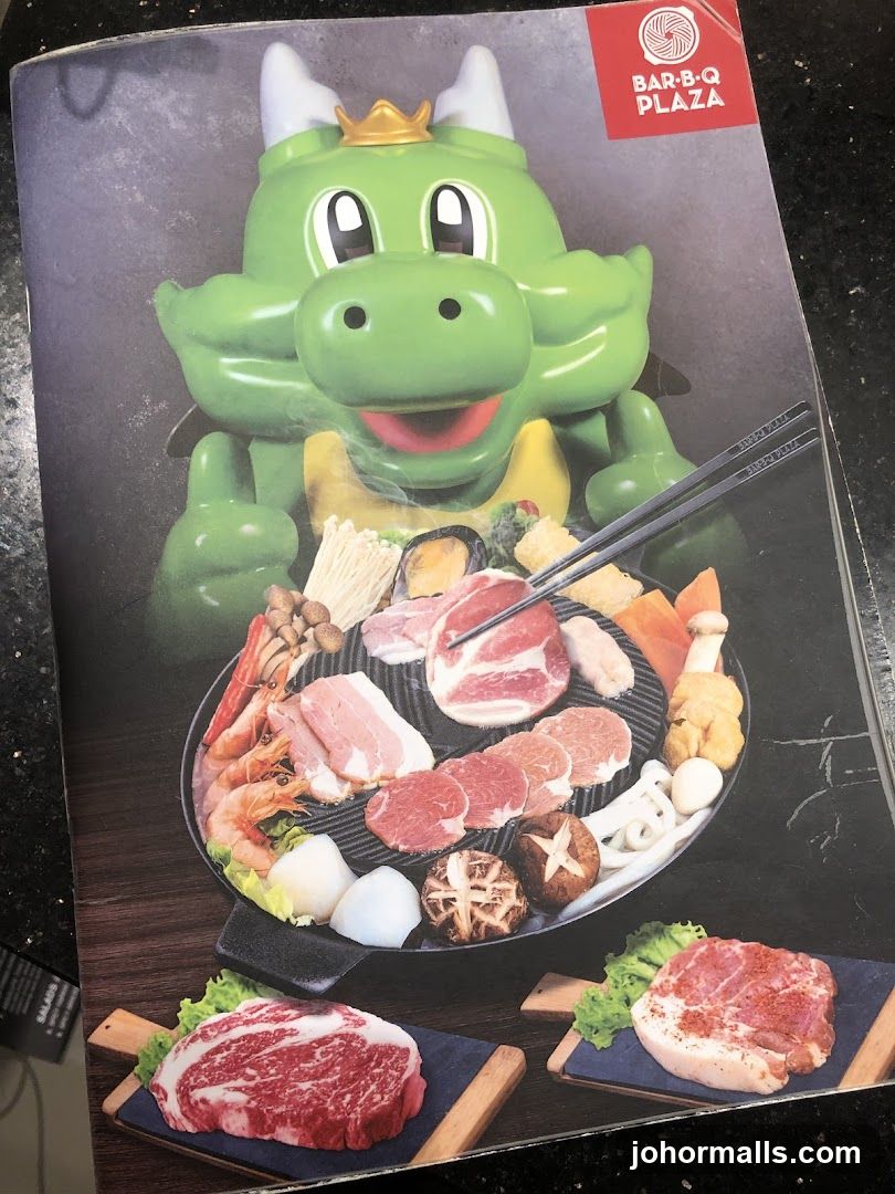 Bar-B-Q Plaza Menu Cover