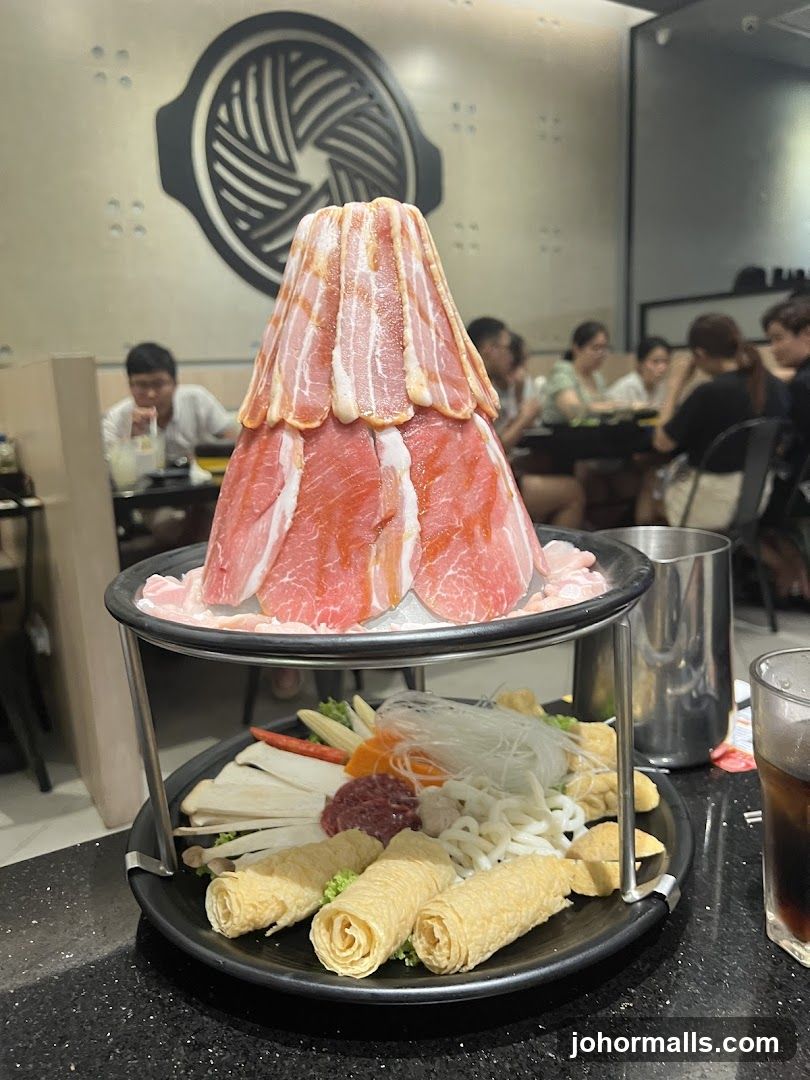 Hot Pot Display at Restaurant