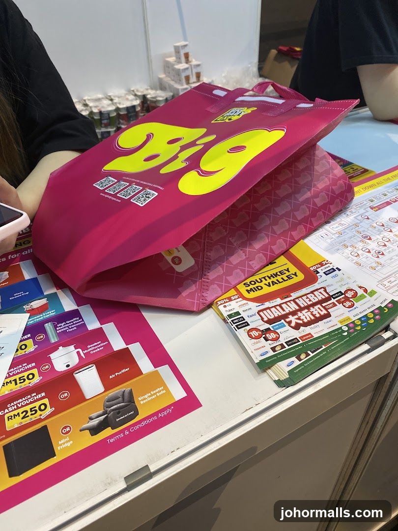 Promotional Materials on Counter